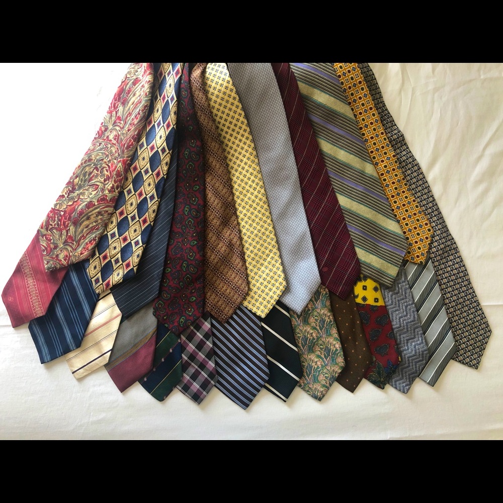 Lot (24) Neckties
